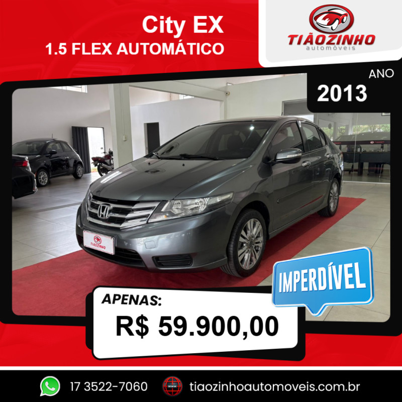 City Sedan 1.5 16V 4P EX FLEX AUTOMÁTICO