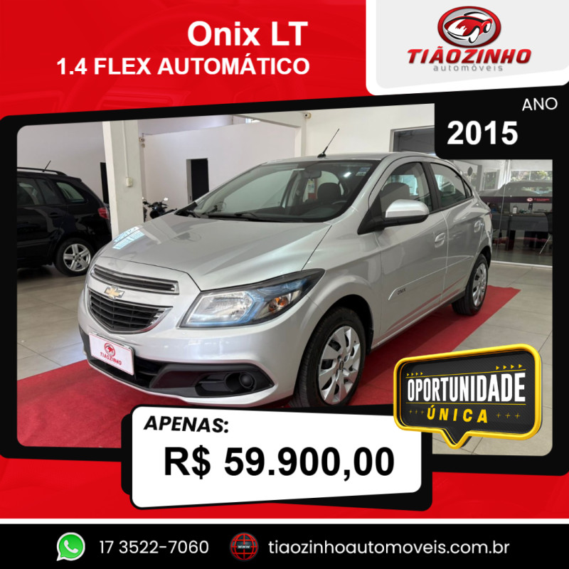 Onix Hatch 1.4 4P FLEX LT AUTOMÁTICO