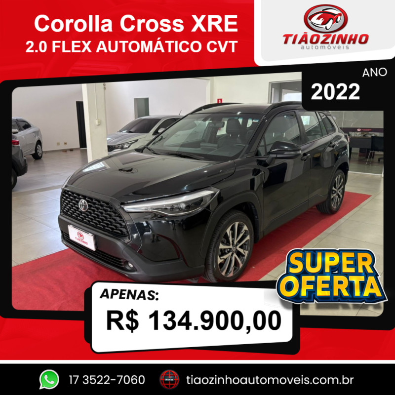 Corolla Cross 2.0 16V 4P FLEX VVT-IE XRE DIRECT SHIFT AUTOMÁTICO CVT