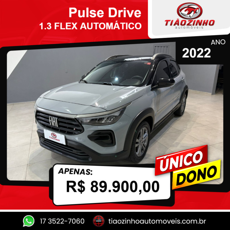Pulse 1.3 16V 4P FLEX DRIVE AUTOMÁTICO CVT