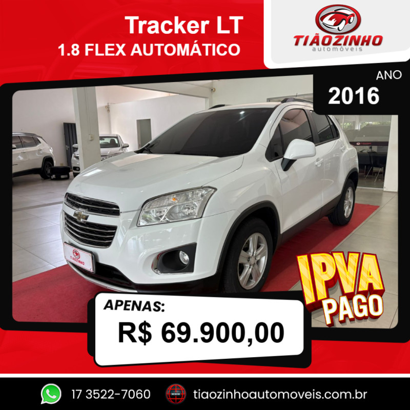 Tracker 1.8 16V 4P FLEX LT AUTOMÁTICO
