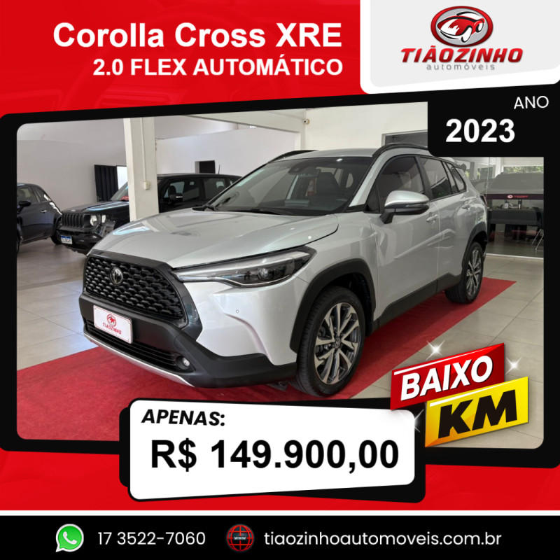 Corolla Cross 2.0 16V 4P FLEX VVT-IE XRE DIRECT SHIFT AUTOMÁTICO CVT