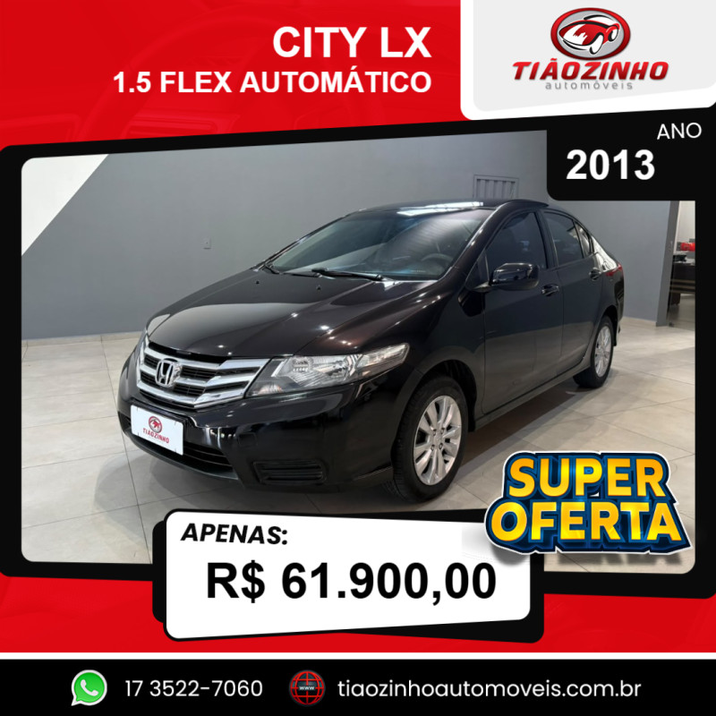 City Sedan 1.5 16V 4P LX FLEX AUTOMÁTICO
