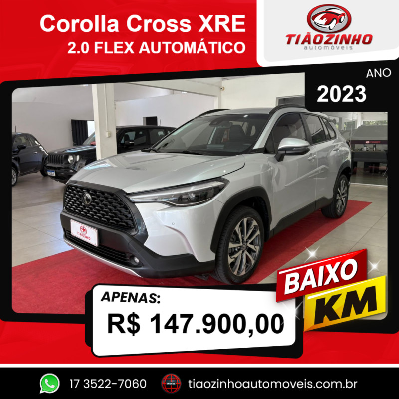 Corolla Cross 2.0 16V 4P FLEX VVT-IE XRE DIRECT SHIFT AUTOMÁTICO CVT