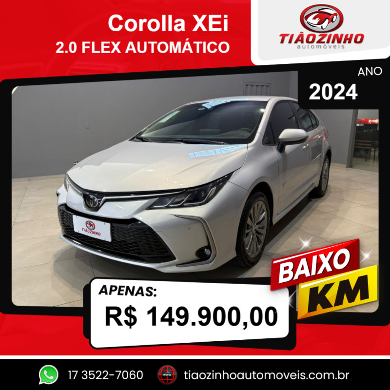 Corolla 2.0 16V 4P FLEX XEI DIRECT SHIFT AUTOMÁTICO CVT