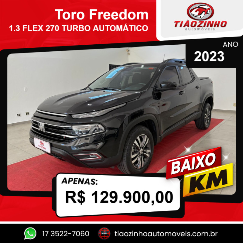 Toro 1.3 16V 4P FLEX 270 TURBO FREEDOM AUTOMÁTICO