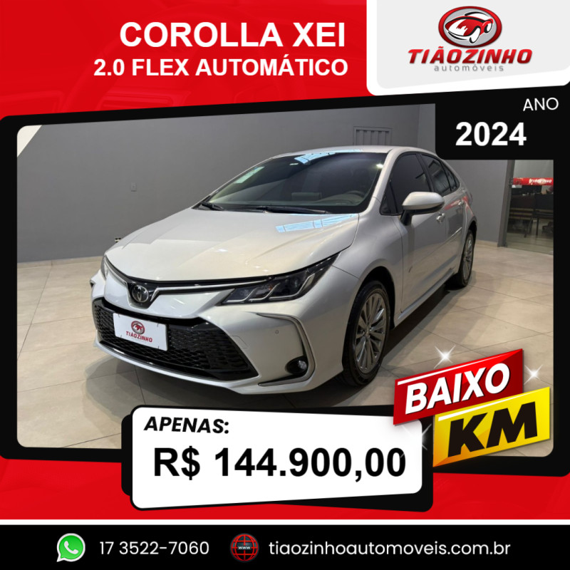 Corolla 2.0 16V 4P FLEX XEI DIRECT SHIFT AUTOMÁTICO CVT