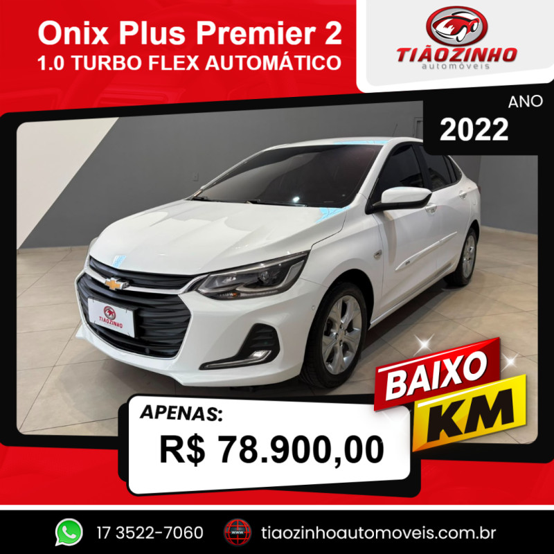 Onix Sedan 1.0 12V 4P FLEX PREMIER 2 TURBO AUTOMÁTICO