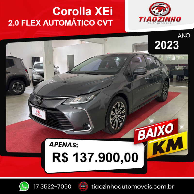 Corolla 2.0 16V 4P FLEX XEI DIRECT SHIFT AUTOMÁTICO CVT