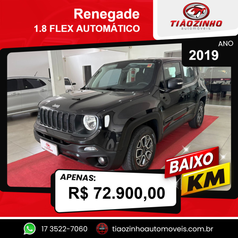 Renegade 1.8 16V 4P FLEX AUTOMÁTICO