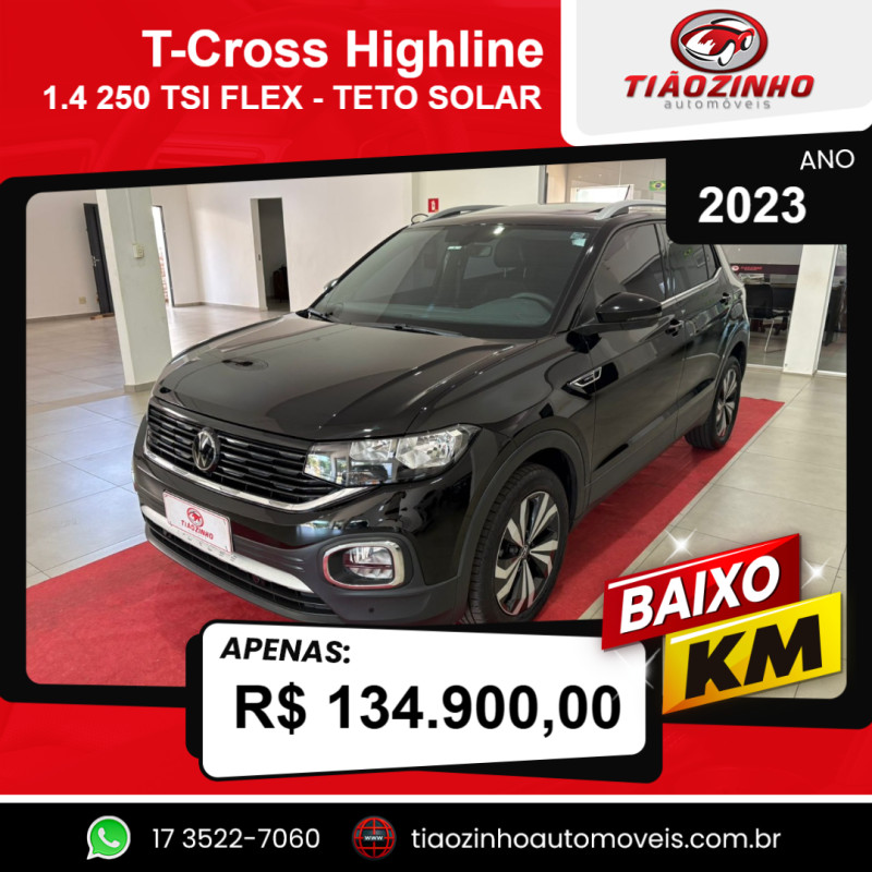 T-Cross 1.4 4P 250 TSI FLEX HIGHLINE AUTOMÁTICO
