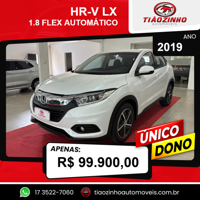 HR-V 1.8 16V 4P LX FLEX AUTOMÁTICO CVT