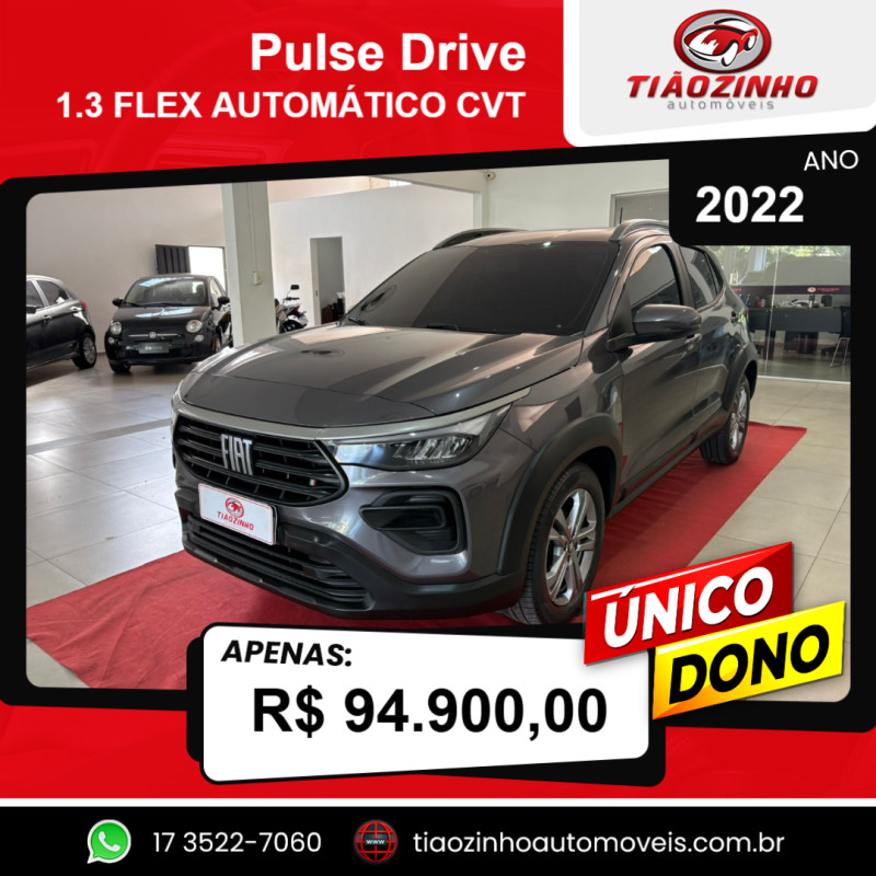 Pulse 1.3 16V 4P FLEX DRIVE AUTOMÁTICO CVT