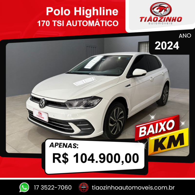 Polo Hatch 1.0 4P 170 TSI HIGHLINE AUTOMÁTICO