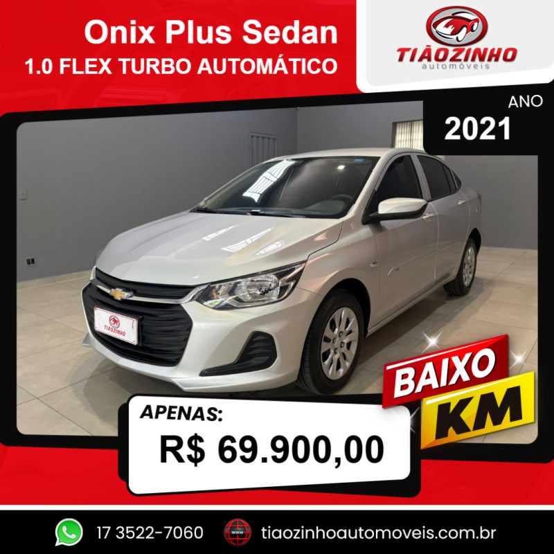 Onix Sedan 1.0 4P FLEX PLUS TURBO AUTOMÁTICO