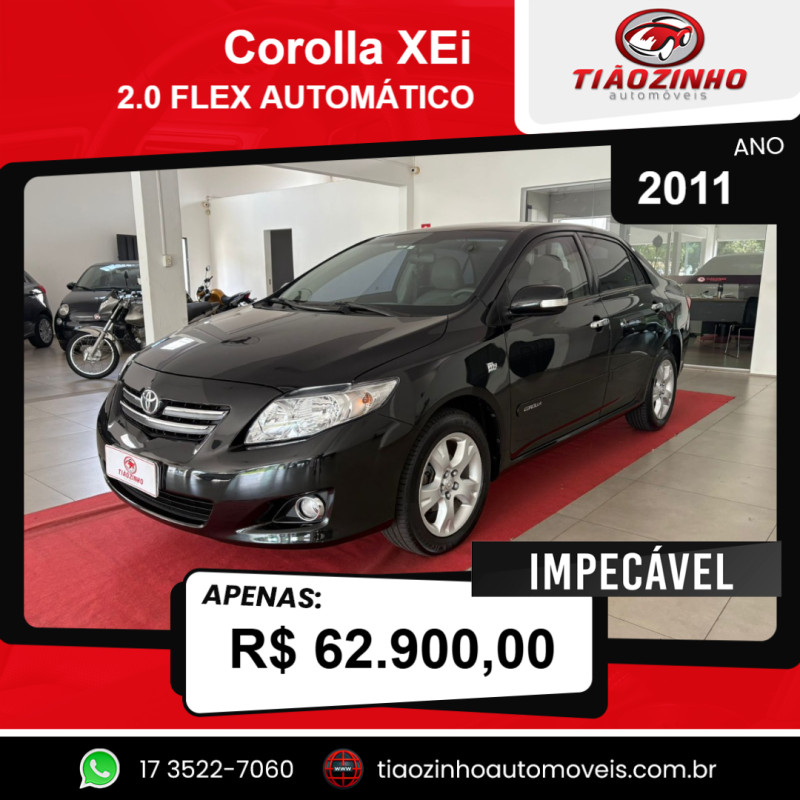 Corolla 2.0 16V 4P XEI FLEX AUTOMÁTICO