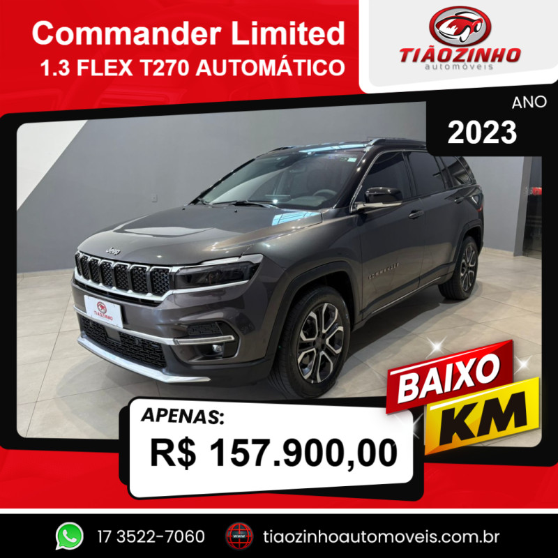 Commander 1.3 16V 4P FLEX T270 LIMITED TURBO AUTOMÁTICO