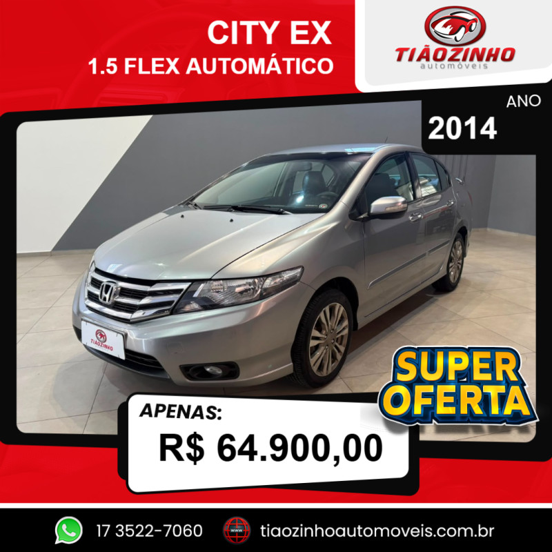 City Sedan 1.5 16V 4P EX FLEX AUTOMÁTICO