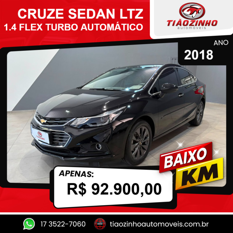 Cruze Sedan 1.4 16V 4P LTZ FLEX TURBO AUTOMÁTICO
