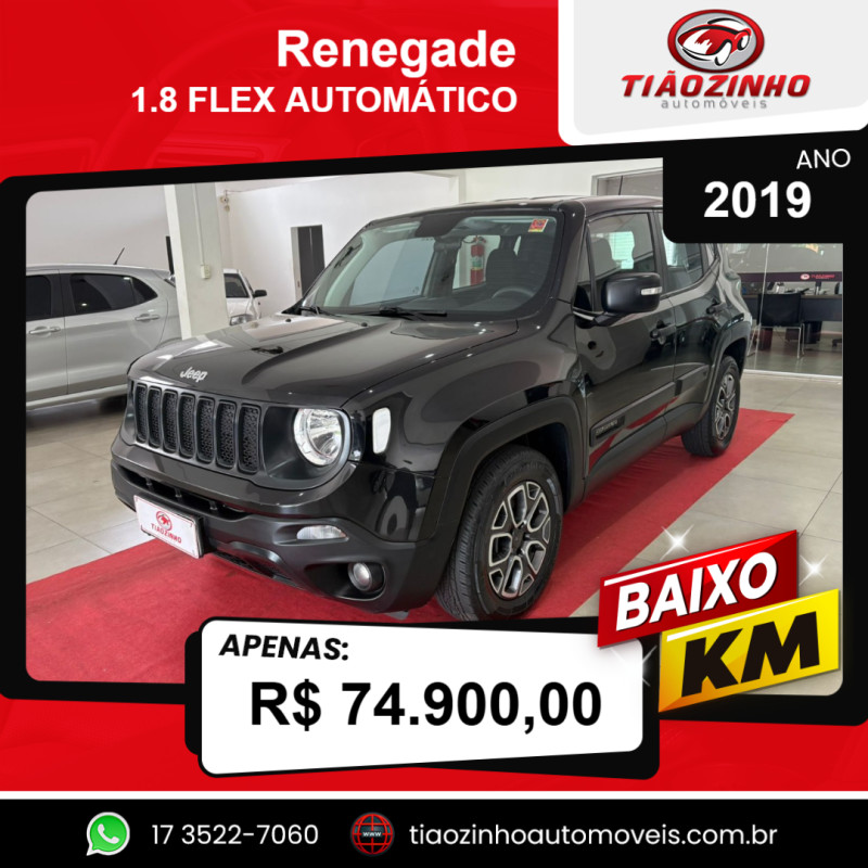 Renegade 1.8 16V 4P FLEX AUTOMÁTICO