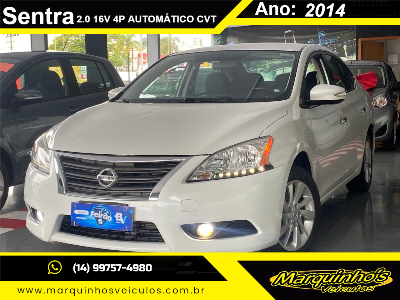 Sentra 2.0 16V 4P AUTOMÁTICO CVT