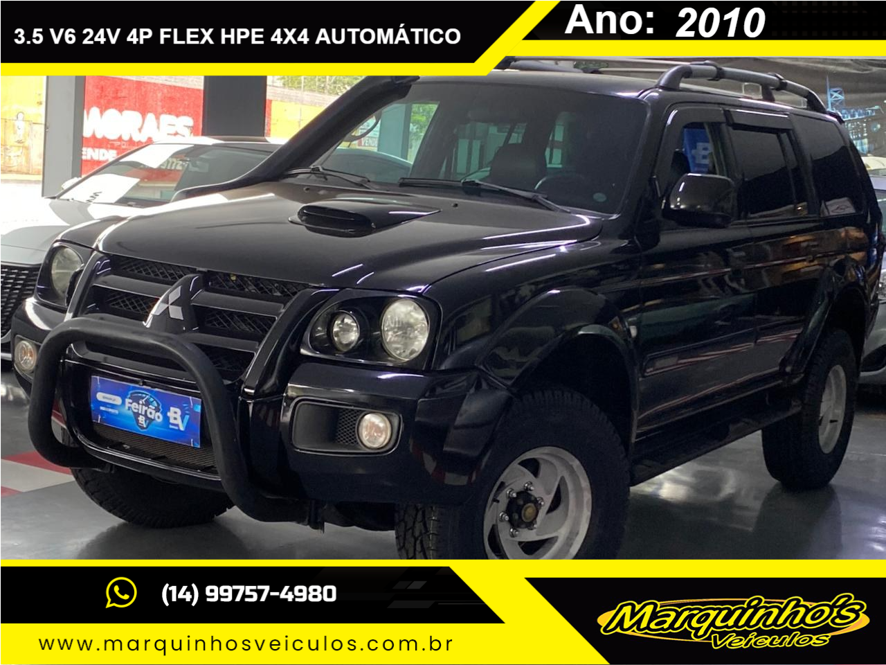 Pajero 3.5 V6 24V 4P FLEX HPE 4X4 AUTOMÁTICO
