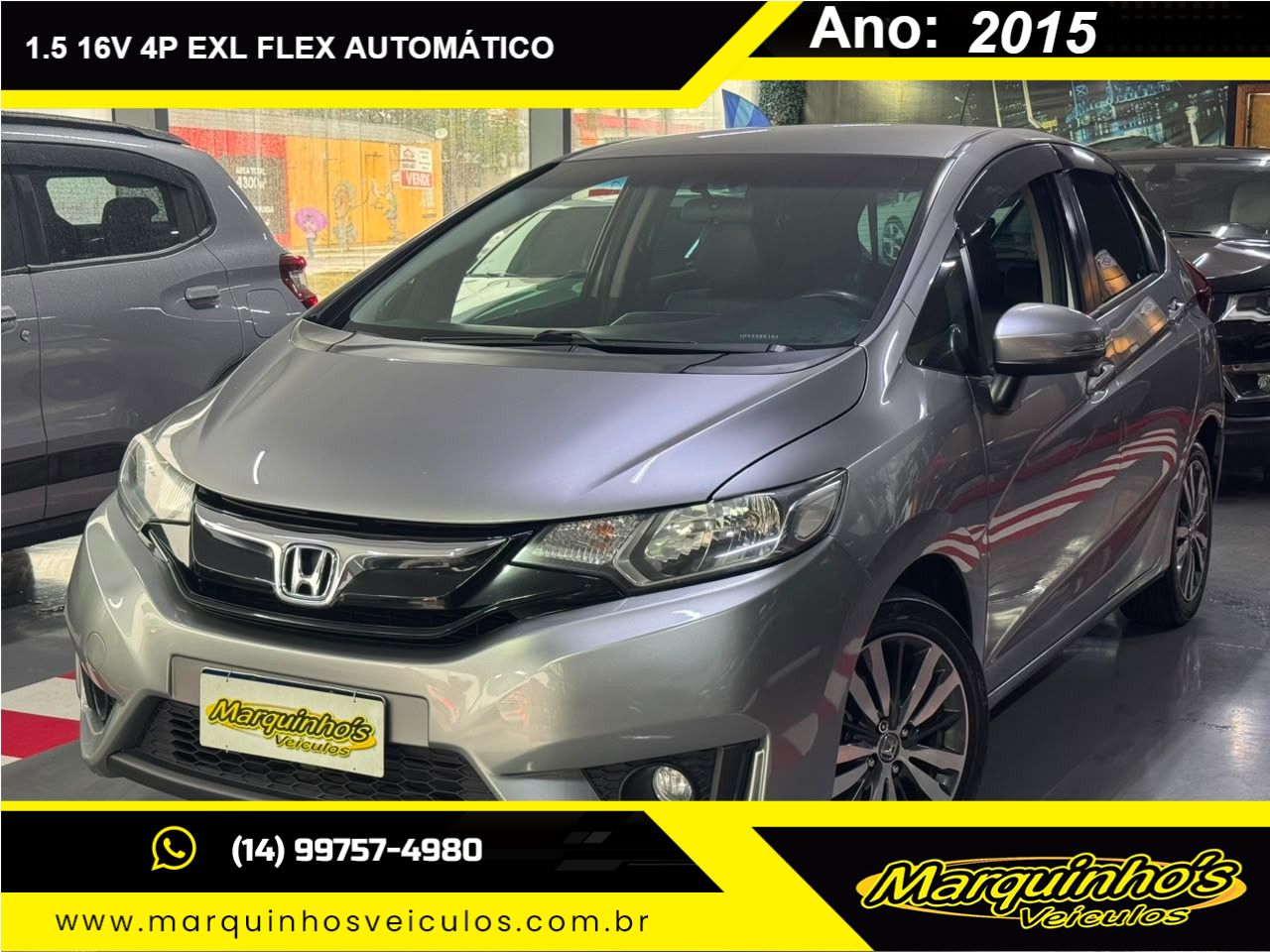 Fit 1.5 16V 4P EXL FLEX AUTOMÁTICO