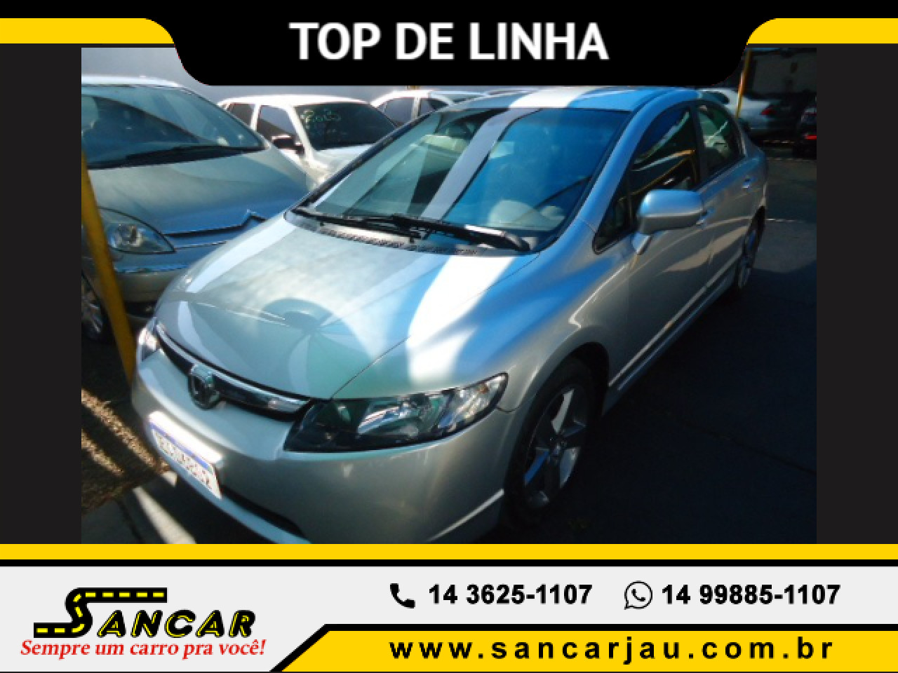 Civic 1.8 16V 4P FLEX LXS AUTOMÁTICO