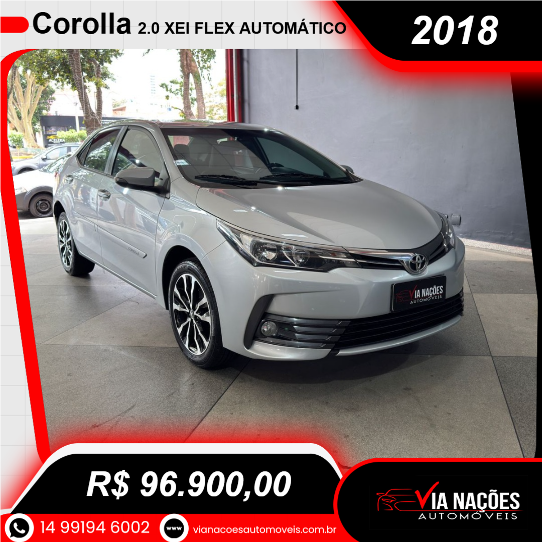 Corolla 2.0 16V 4P XEI FLEX AUTOMÁTICO