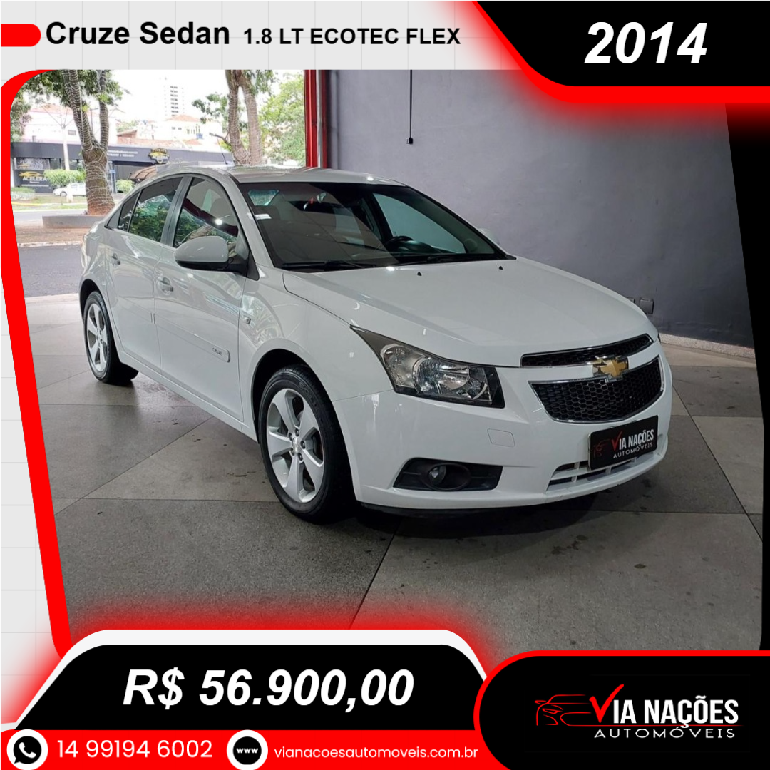Cruze Sedan 1.8 16V 4P LT ECOTEC FLEX