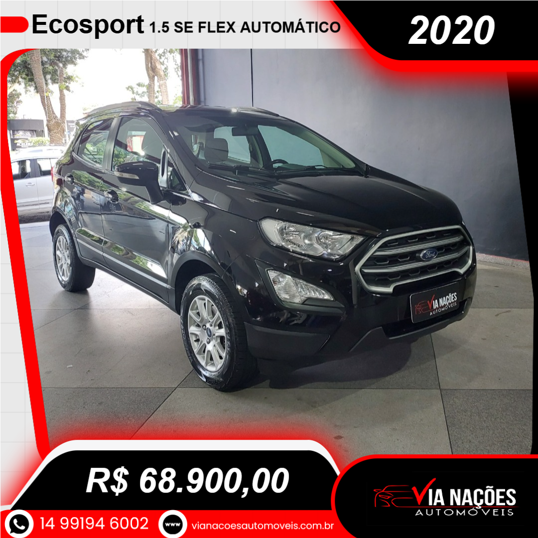 Ecosport 1.5 12V 4P TI-VCT SE FLEX AUTOMÁTICO