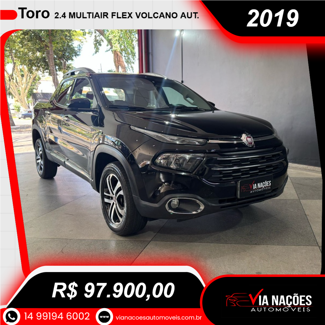 Toro 2.4 16V 4P MULTIAIR FLEX VOLCANO AUTOMÁTICO