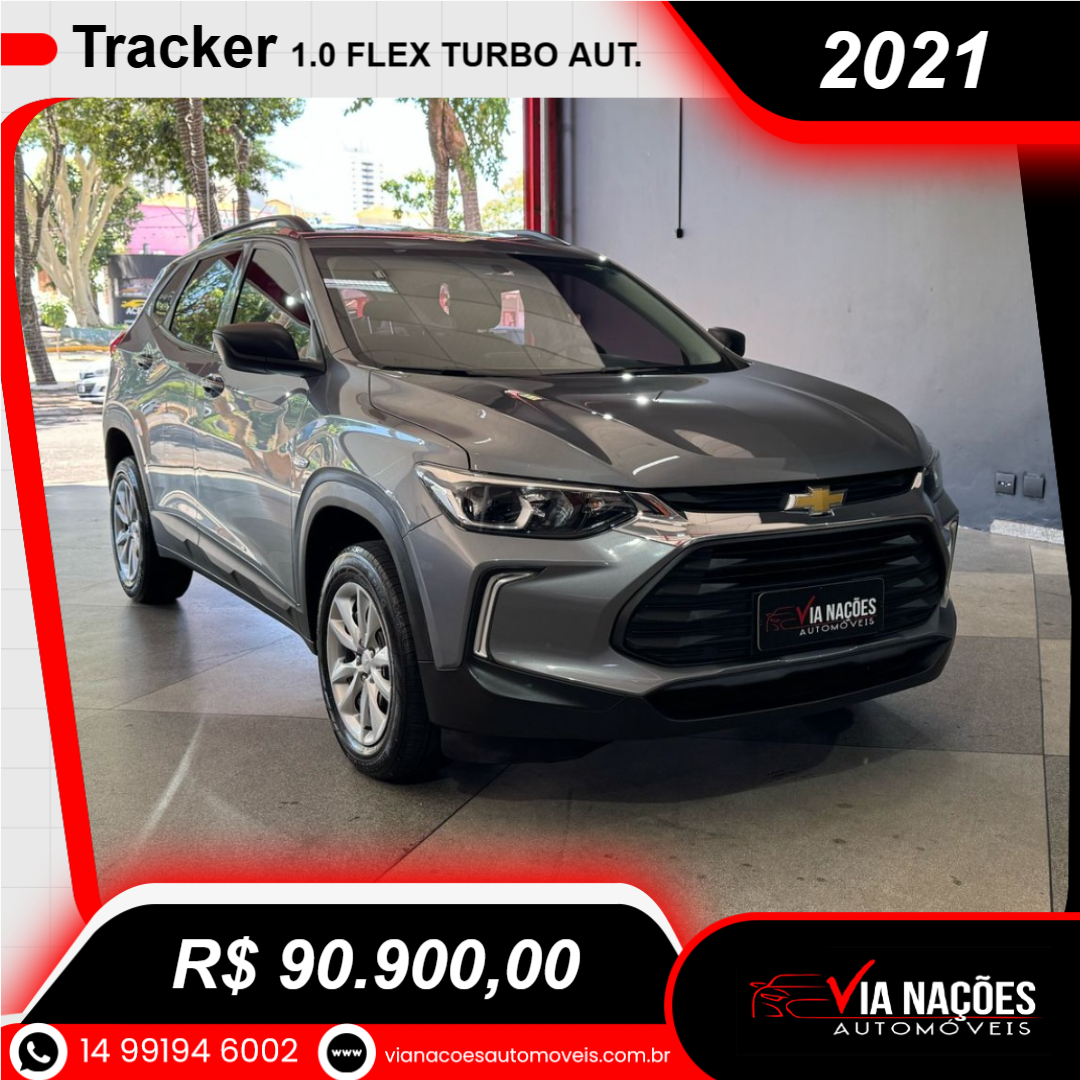 Tracker 1.0 4P FLEX TURBO AUTOMÁTICO