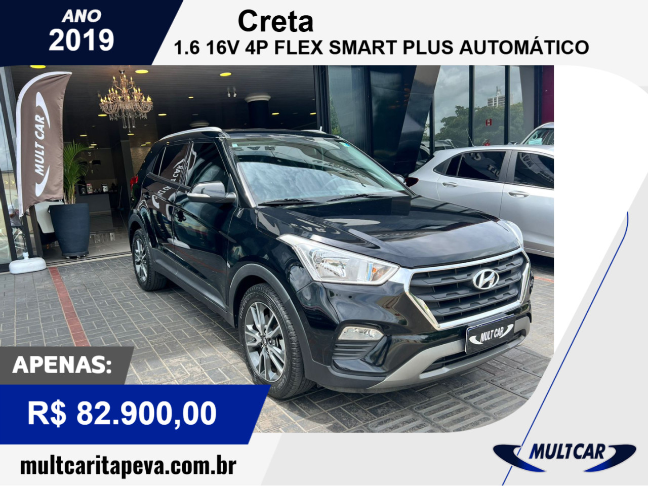 Creta 1.6 16V 4P FLEX SMART PLUS AUTOMÁTICO