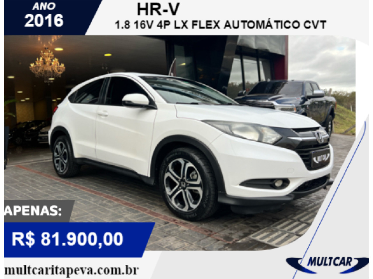 HR-V 1.8 16V 4P LX FLEX AUTOMÁTICO CVT