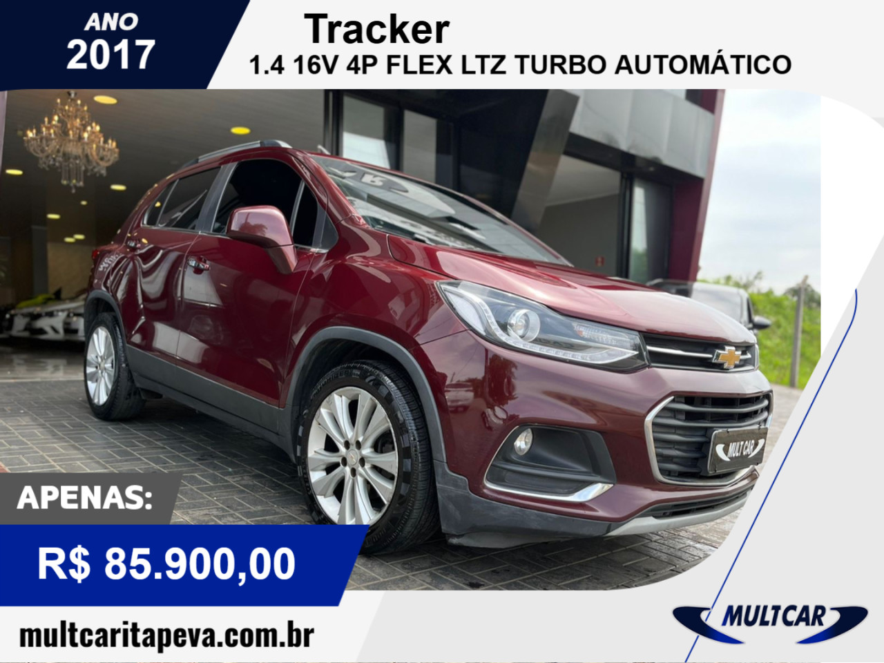 Tracker 1.4 16V 4P FLEX LTZ TURBO AUTOMÁTICO