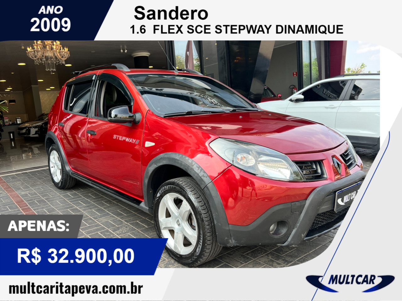 Sandero 1.6 16V 4P FLEX SCE STEPWAY DINAMIQUE