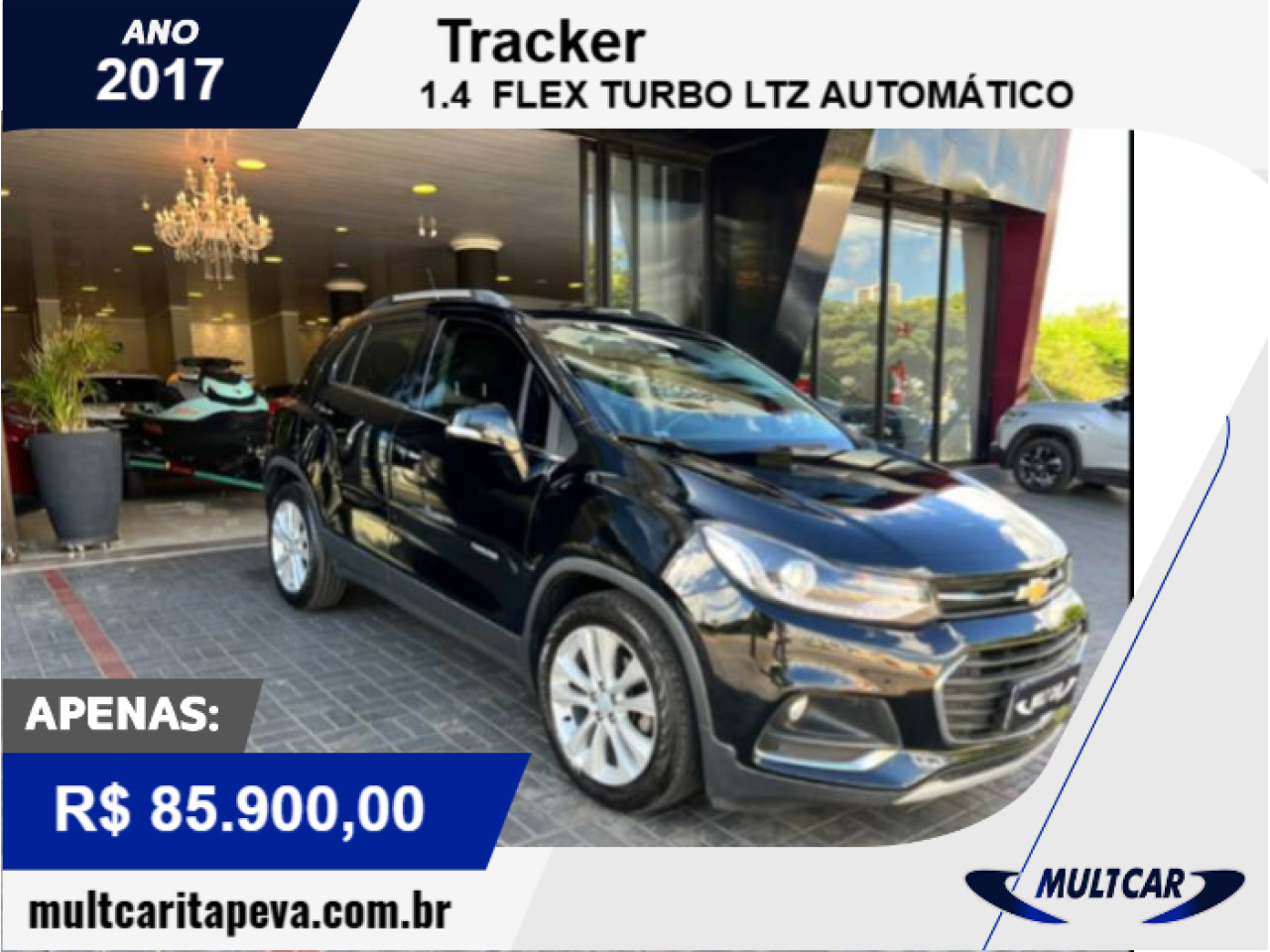 Tracker 1.0 4P FLEX TURBO LTZ AUTOMÁTICO