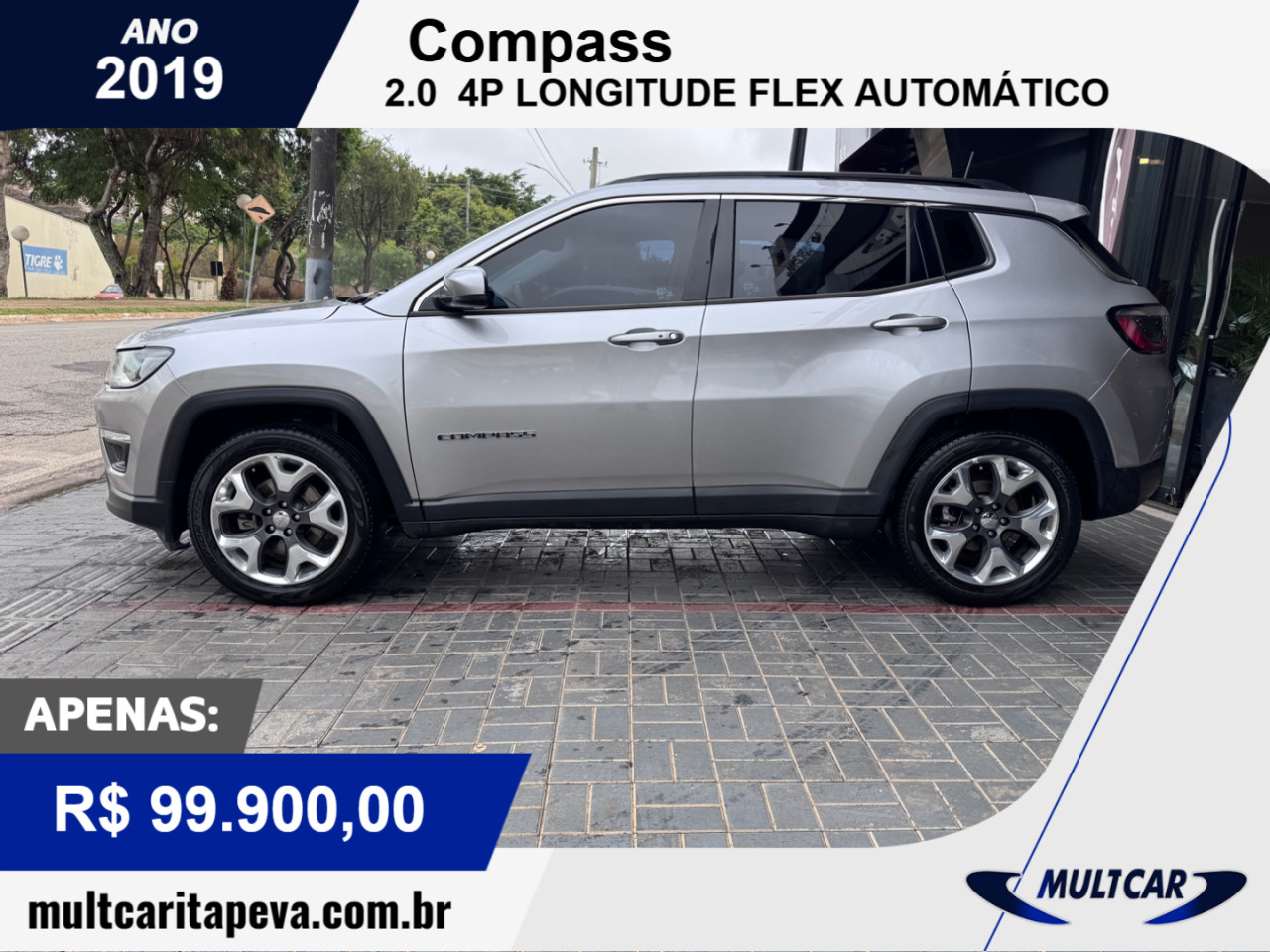 Compass 2.0 16V 4P LONGITUDE FLEX AUTOMÁTICO