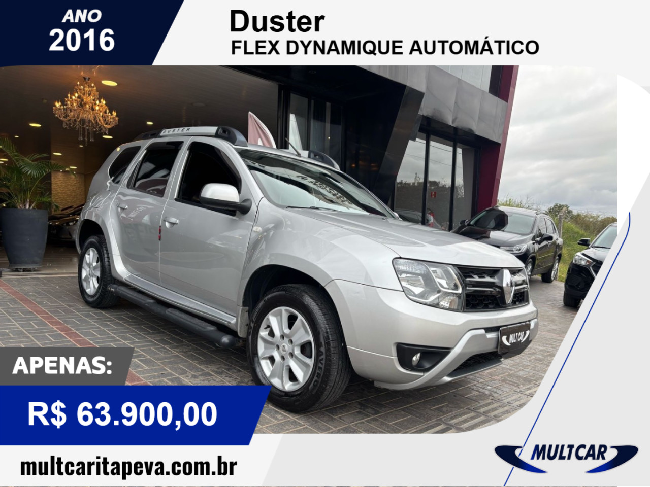Duster 2.0 16V 4P FLEX DYNAMIQUE AUTOMÁTICO