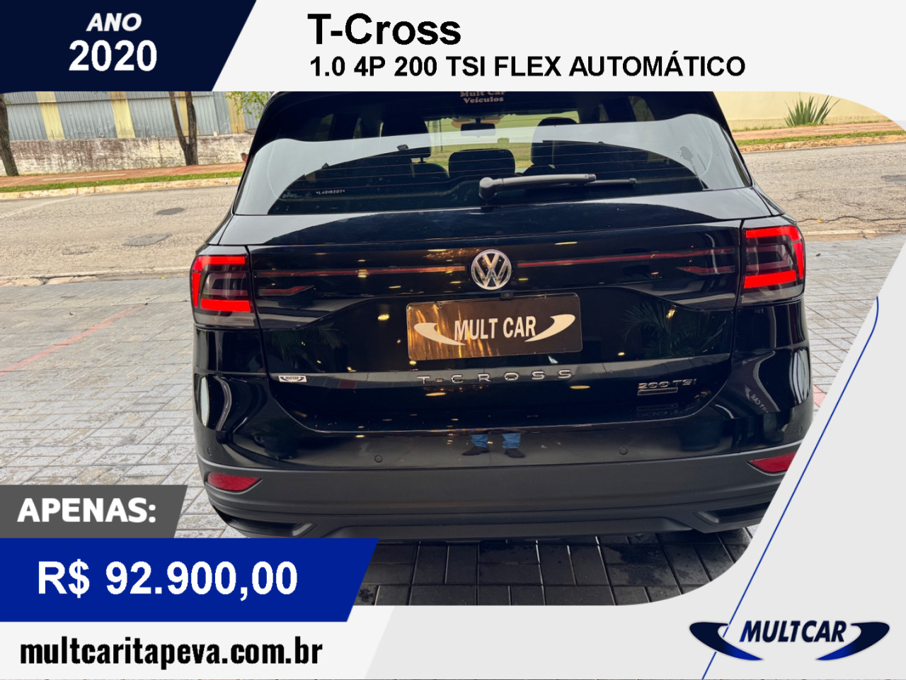 T-Cross 1.0 4P 200 TSI FLEX AUTOMÁTICO