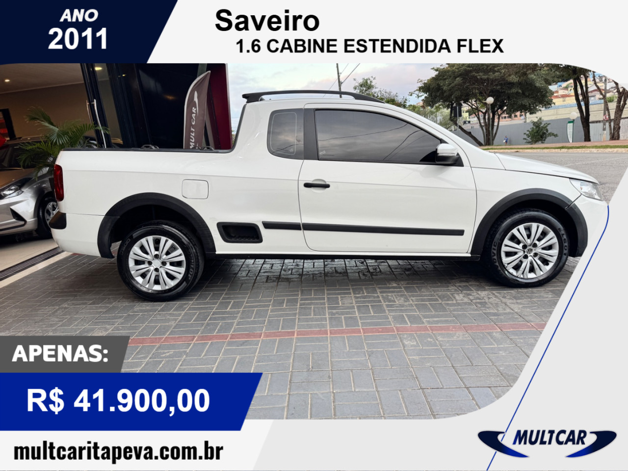 Saveiro 1.6 CABINE ESTENDIDA FLEX