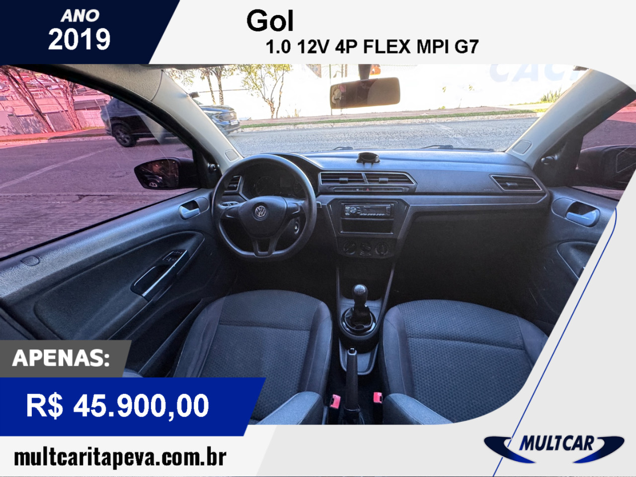 Gol 1.0 12V 4P FLEX MPI G7