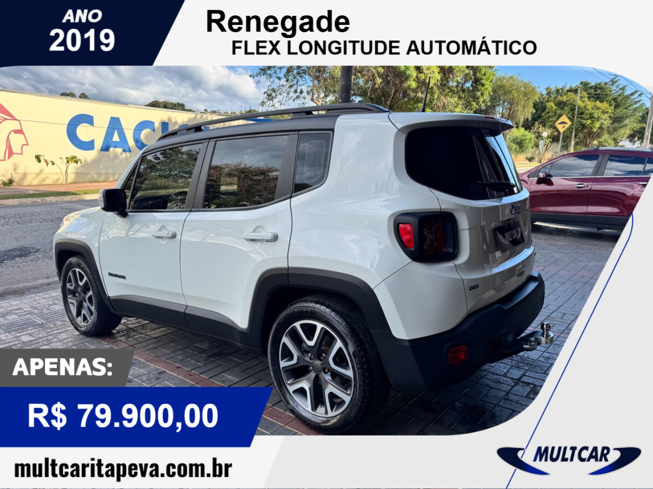 Renegade 1.8 16V 4P FLEX LONGITUDE AUTOMÁTICO