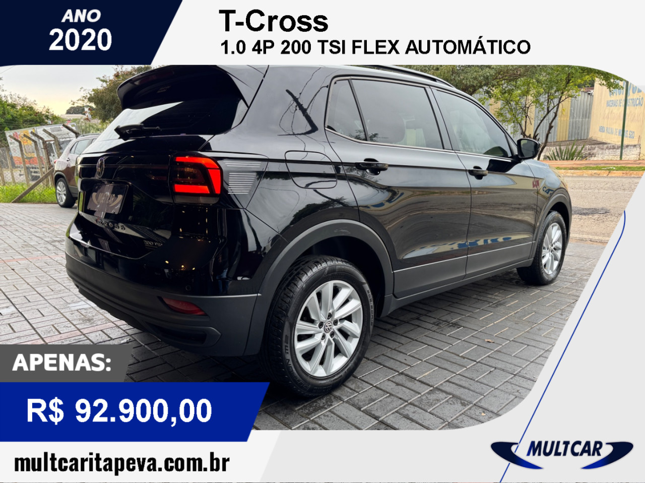 T-Cross 1.0 4P 200 TSI FLEX AUTOMÁTICO