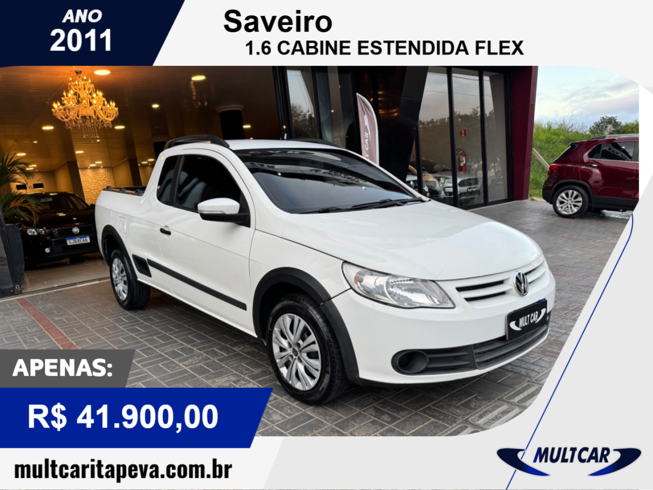 Saveiro 1.6 CABINE ESTENDIDA FLEX