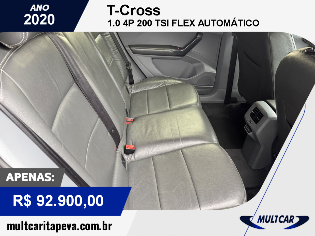 T-Cross 1.0 4P 200 TSI FLEX AUTOMÁTICO