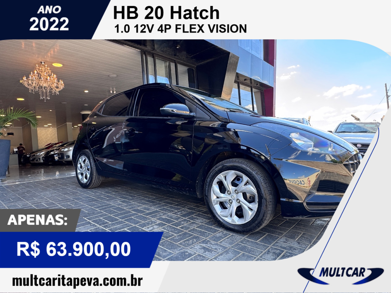 HB 20 Hatch 1.0 12V 4P FLEX VISION