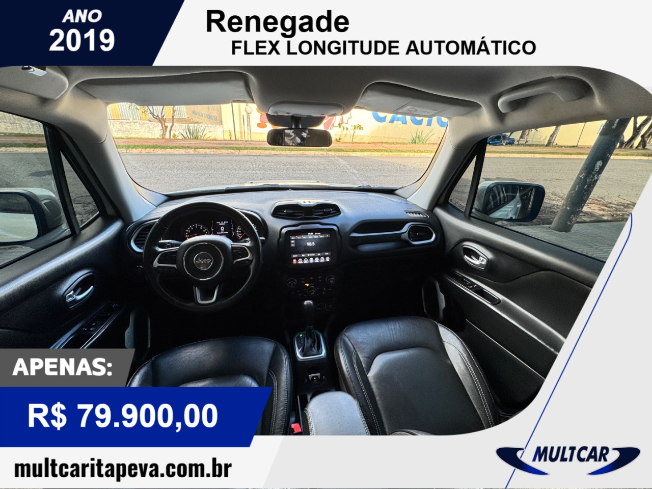 Renegade 1.8 16V 4P FLEX LONGITUDE AUTOMÁTICO