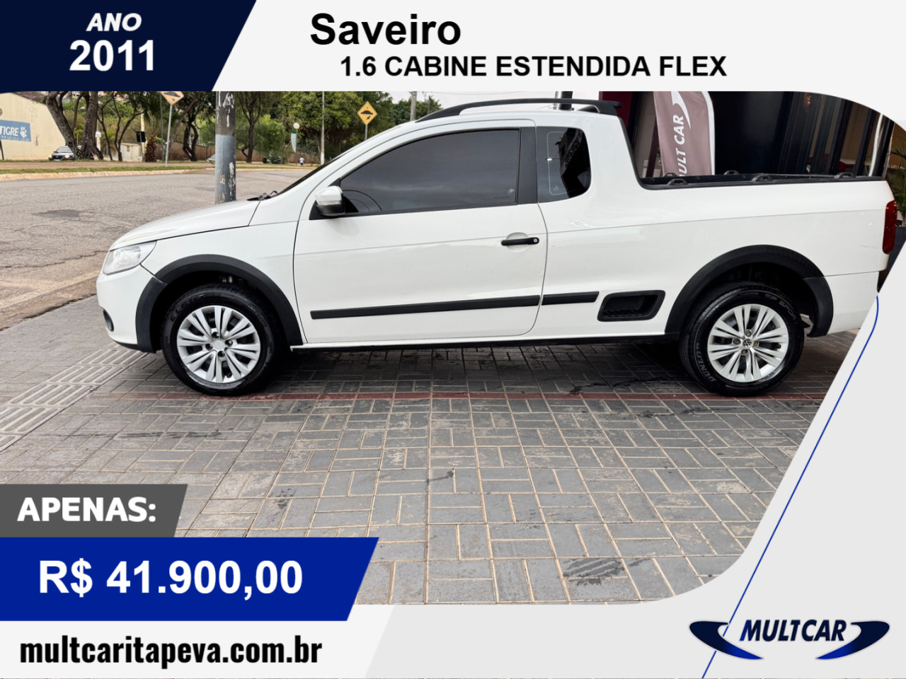 Saveiro 1.6 CABINE ESTENDIDA FLEX